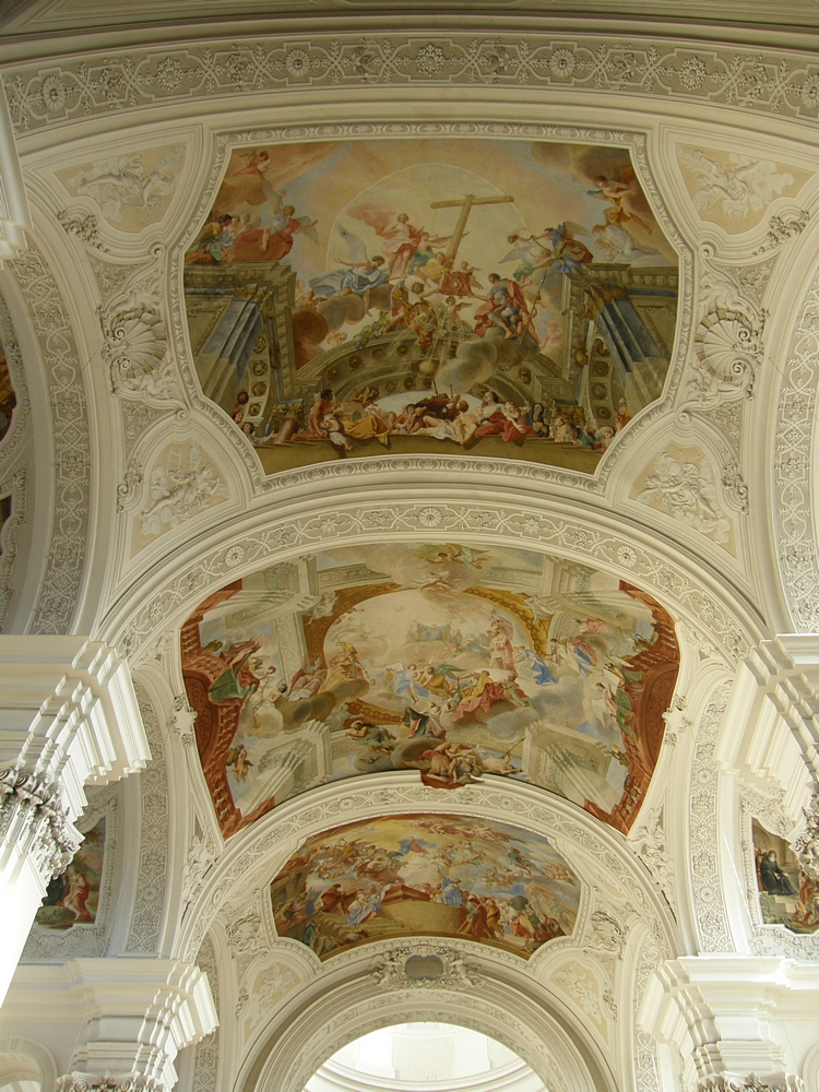 Deckengem�lde der Basilika